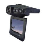 Автомобильный видеорегистратор GRASPIK SH-205B с ИК подсветкой+экран 2,5+карта памяти на 4 Гб